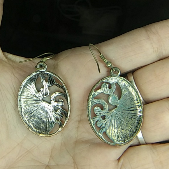 Filigree Drop Earrings - Picture 4 of 6